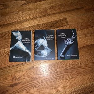 Fifty Shades Of Grey Series Set of 3 Paperback Books